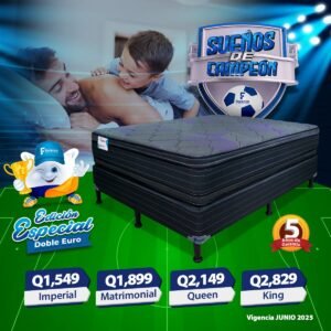 CAMA FACENCO KING EDICION ESPECIAL DOBLE EURO
