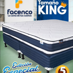 CAMA FACENCO KING FIN DE AÑO DOBLE EURO - Imagen 1