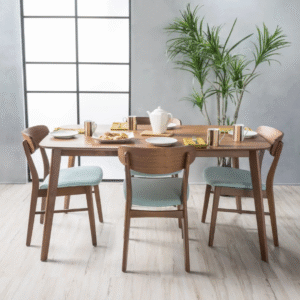 COMEDOR OLIVIA DE 4 SILLAS M.D - Imagen 1